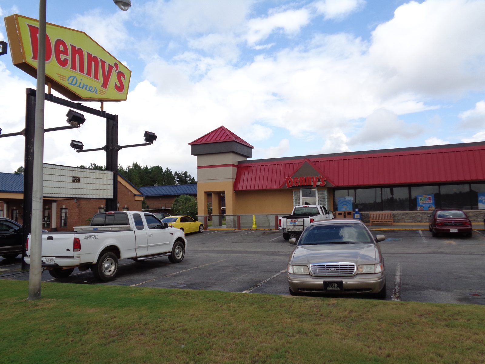 Illustration: A Denny’s Diner by the interstate, Cordele, Georgia, not this restaurant