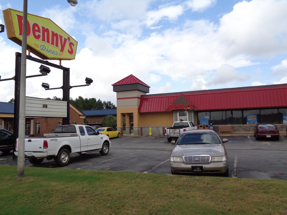 A Denny’s Diner by the interstate, Cordele, Georgia