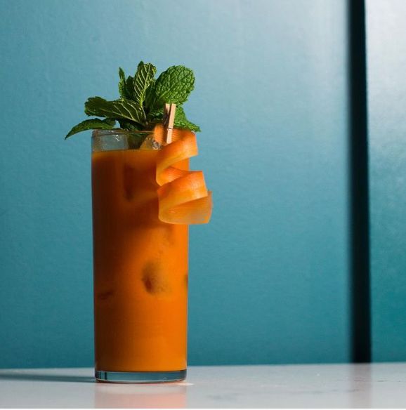 A cocktail at Dragonfly
