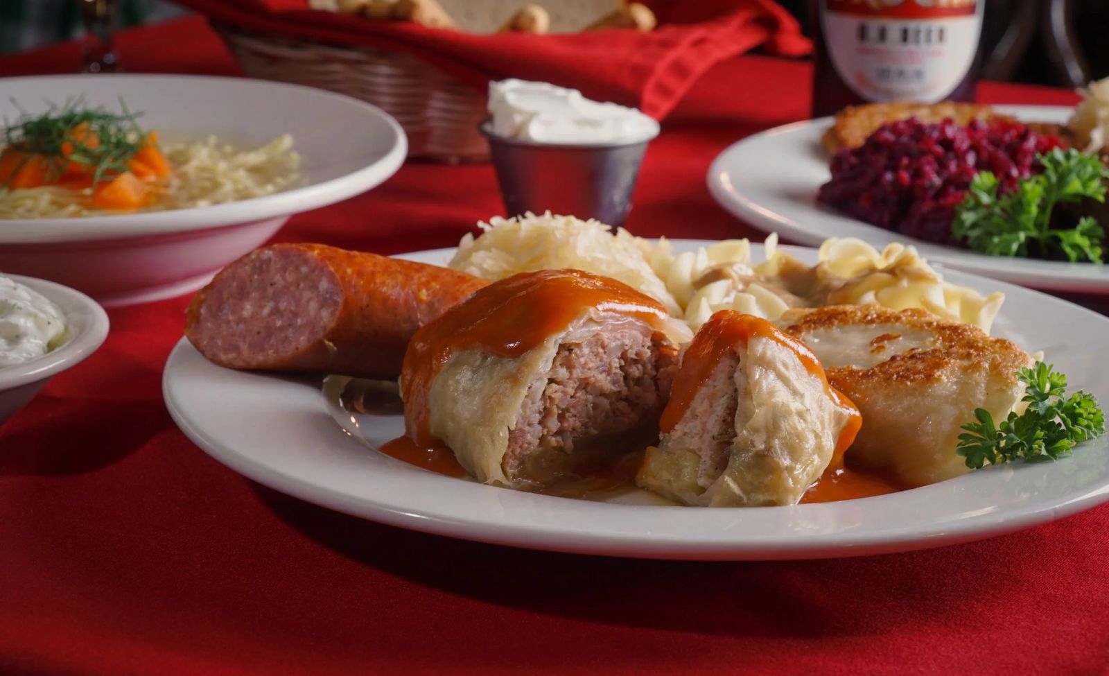 A Polish dish from Polish Village Cafe