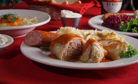 A Polish dish from Polish Village Cafe