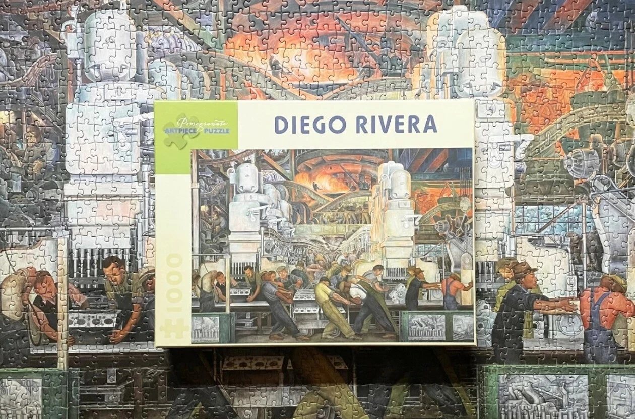 DIA Shop: Diego Rivera jigsaw puzzle from the DIA Shop