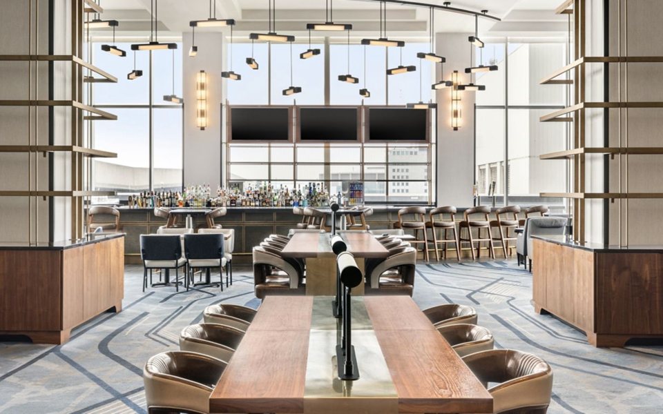 FUELL: FUELL lobby-level seating area