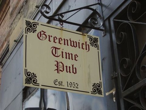 Greenwich Time Pub: kép a saját honlapjukról