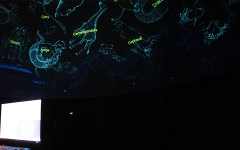 Wayne State University Planetarium: kép a saját honlapjukról