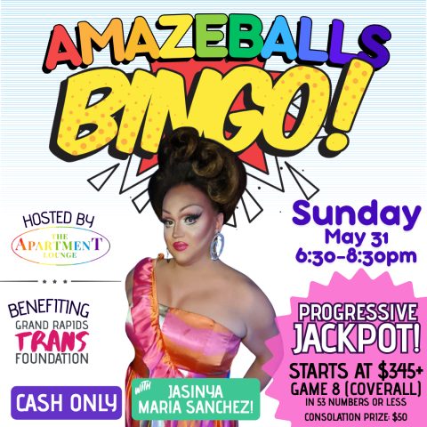 Amazeballs Bingó Jasinya Maria Sanchez-szel (+345$ jackpot) (21+) — Szervezői kép