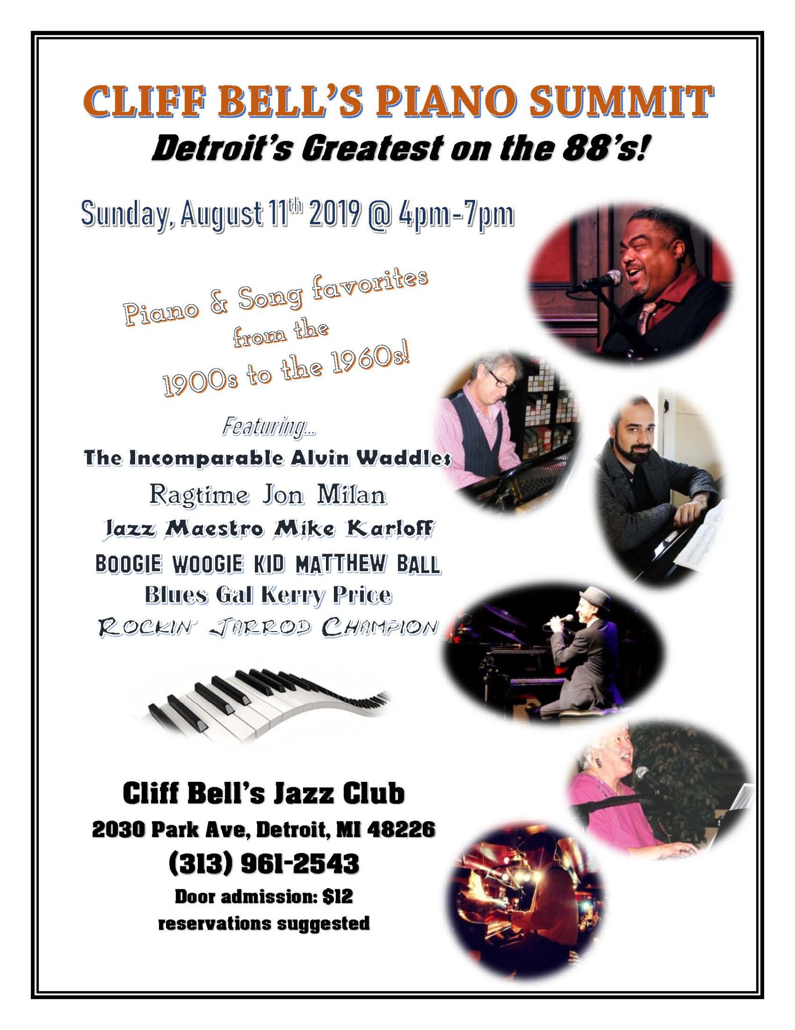 Cliff Bell’s Piano Summit — Organizer image