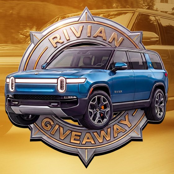 Nyerj egy egyedi Rivian R1S-t — Szervezői kép