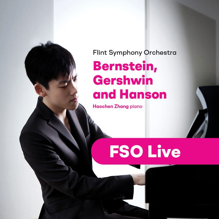FSOLive | Flint Symphony Orchestra: Bernstein, Gershwin and Hanson — Organizer image