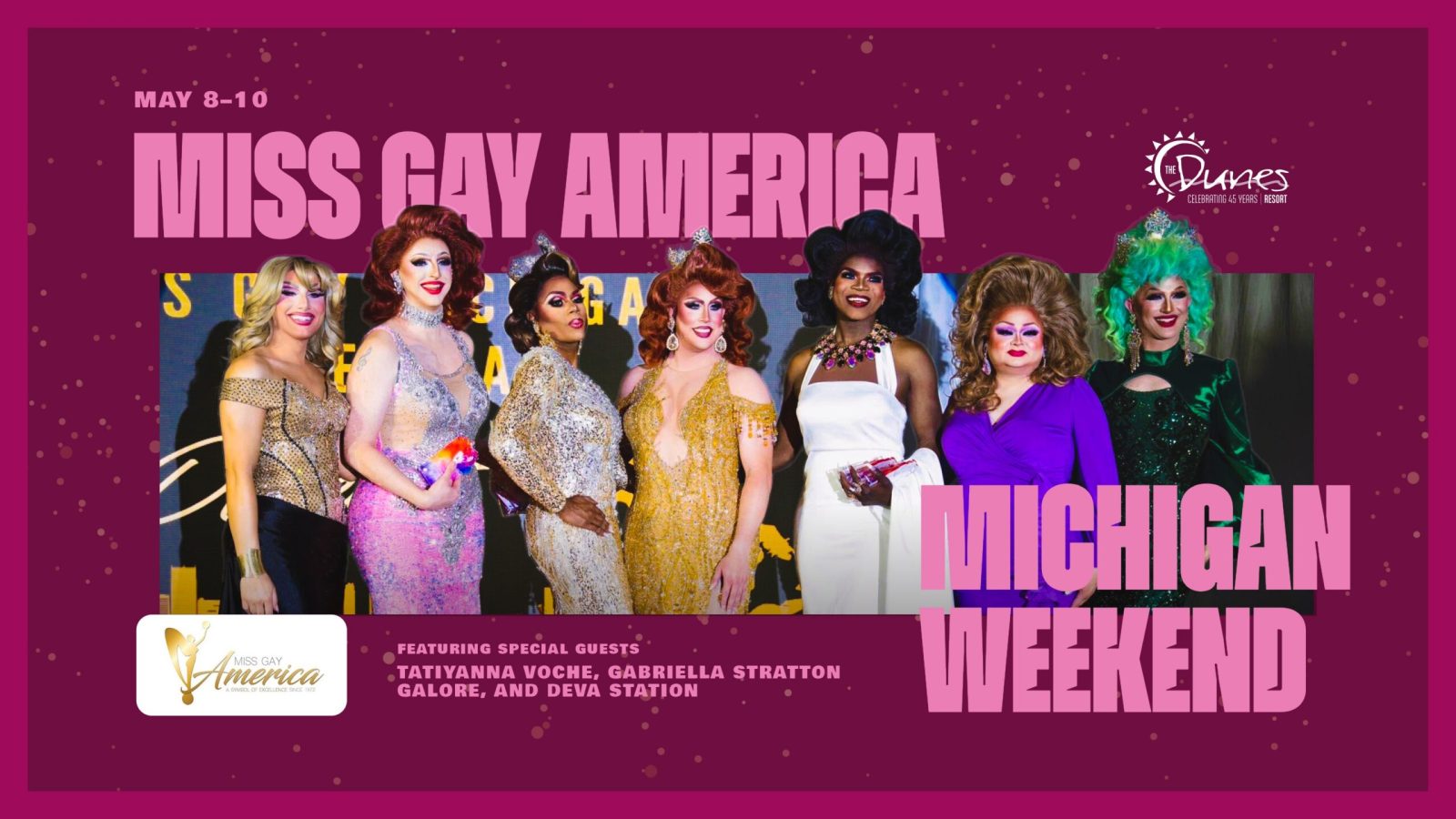 Miss Gay Michigan America hétvége — Szervezői kép
