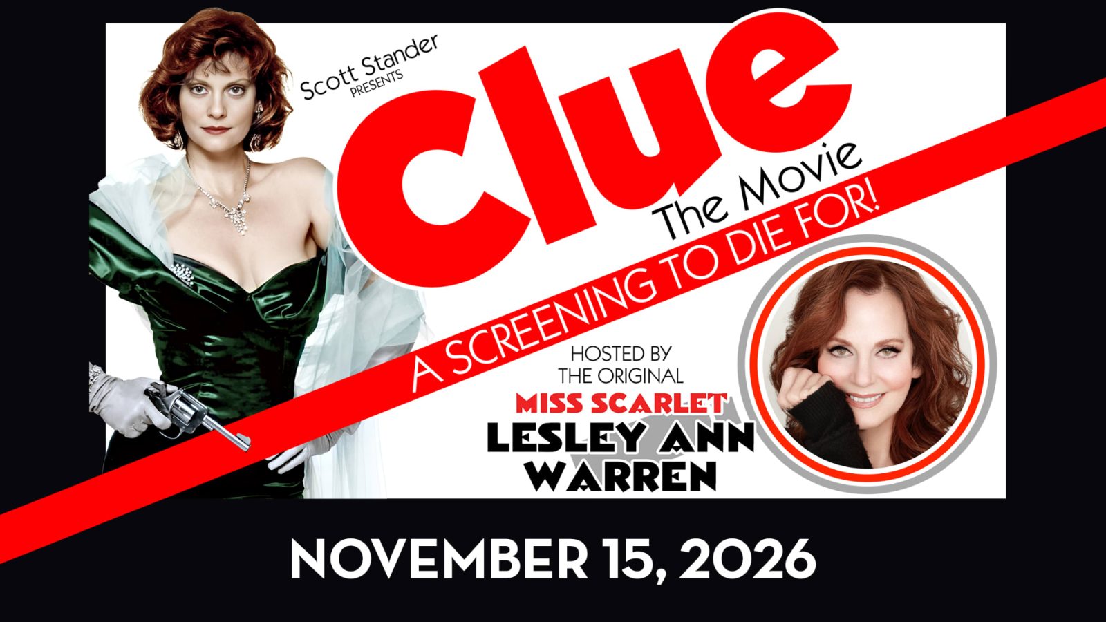 Clue: The Movie a Fisher Theatre-ben – ki volt, hol és mivel? — Szervezői kép