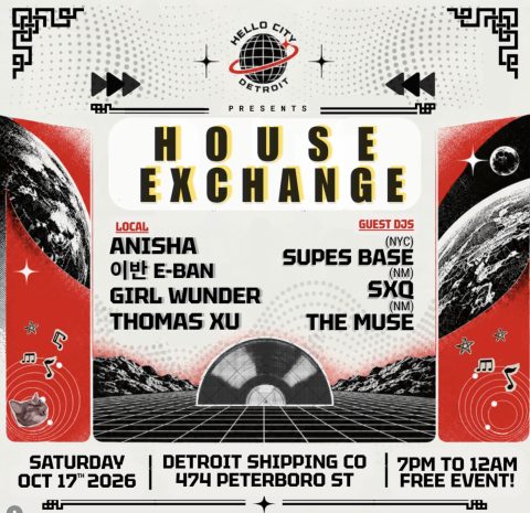 House Exchange – detroiti DJ-k