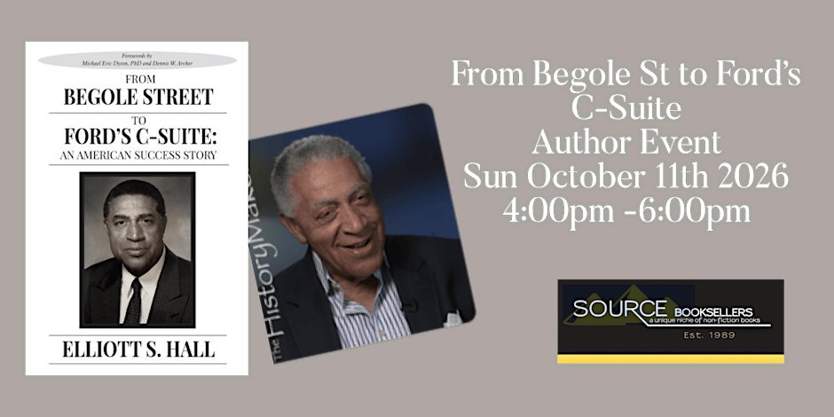 From Begole Street to Ford’s C-Suite Author Event — Organizer image
