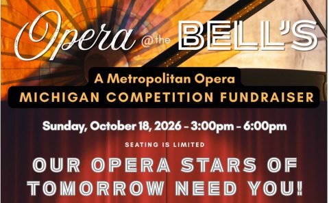 Opera at the Bell's: A MET OPERA LAFFONT COMPETITION - MICHIGAN FUNDRAISER — Szervezői kép