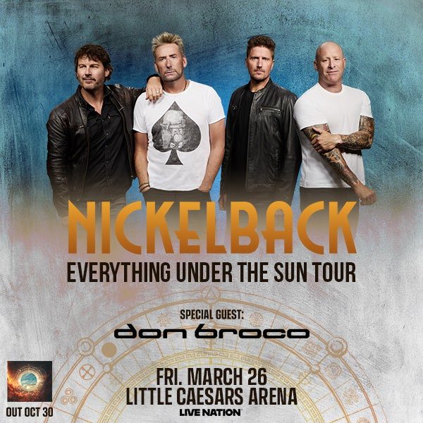 Nickelback: Everything Under the Sun Tour — Organizer image