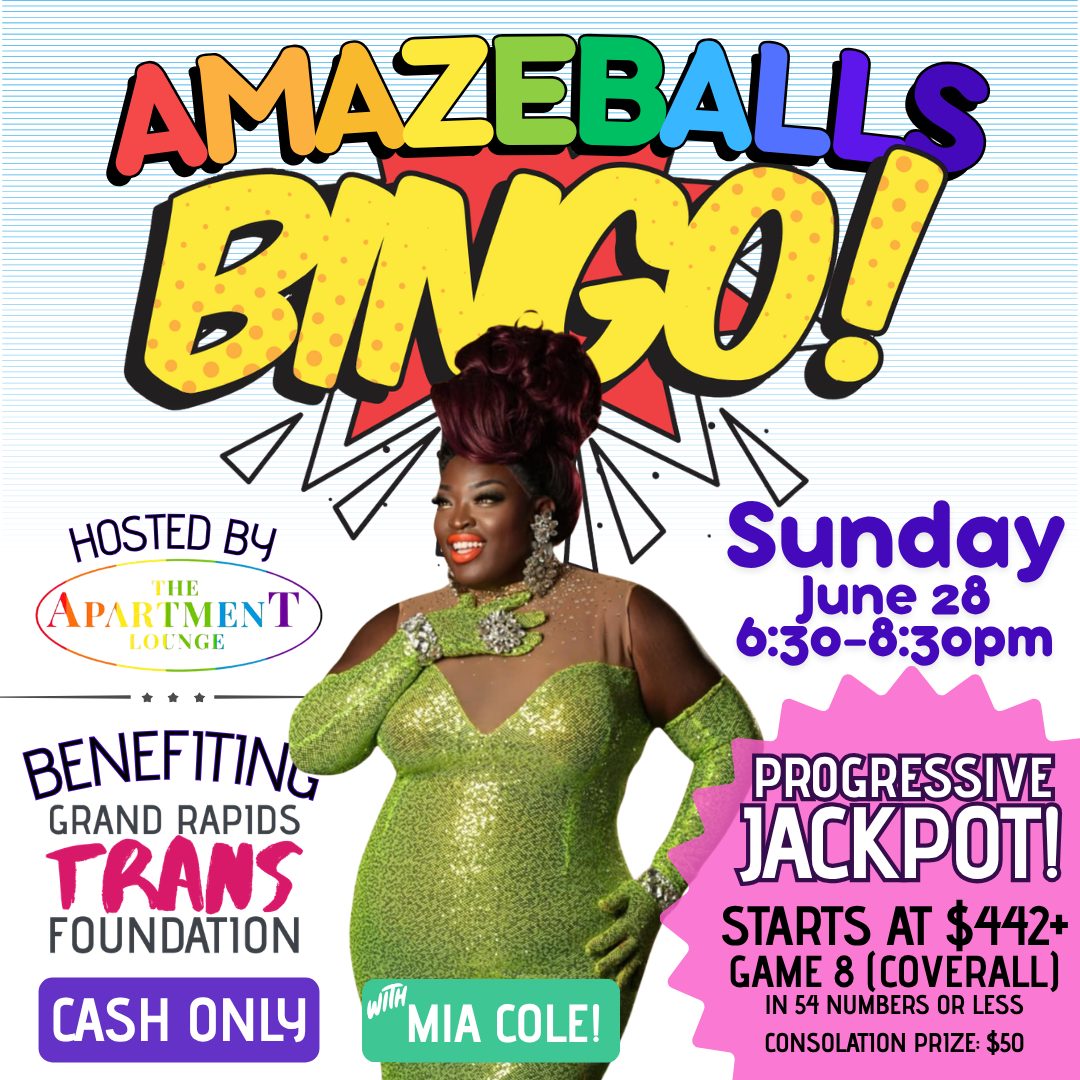 ✨Amazeballs bingó! Mia Cole műsorával ($442+ jackpot) (21+) — Szervezői kép
