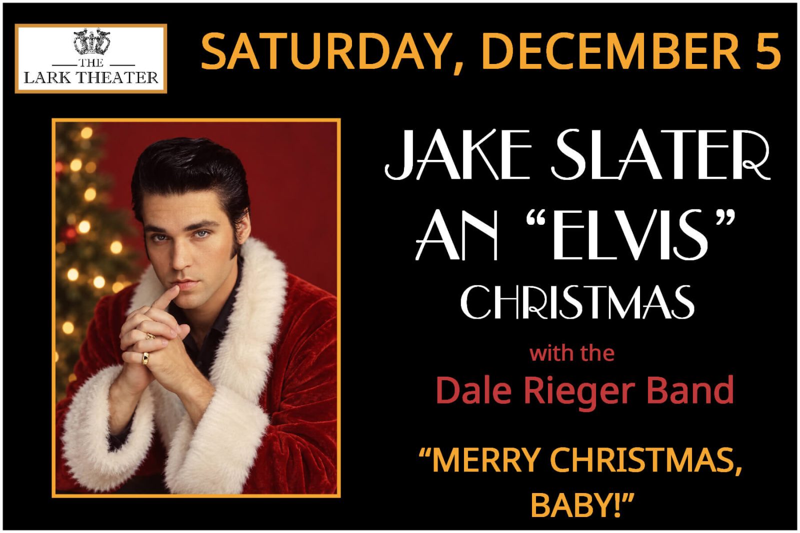 An Elvis Christmas with Jake Slater — Organizer image