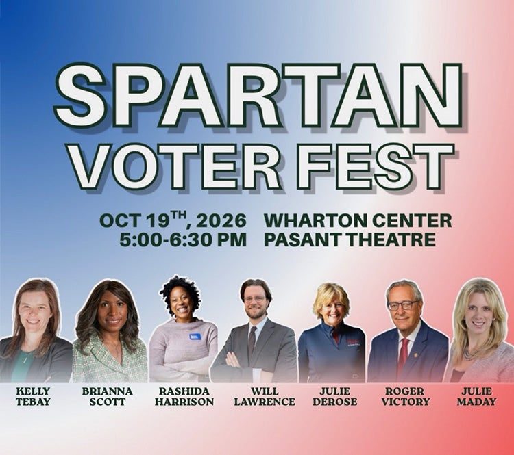 ASMSU Spartan Voter Fest — Szervezői kép