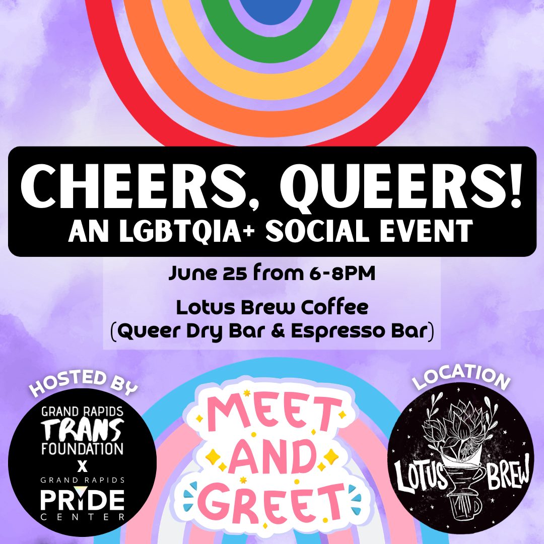 Cheers, Queers! LGBTQIA+ közösségi esemény Grand Rapidsben — Szervezői kép