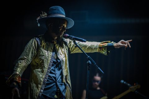 Fantastic Negrito koncert az Ann Arbor-i The Ark-ban — Szervezői kép