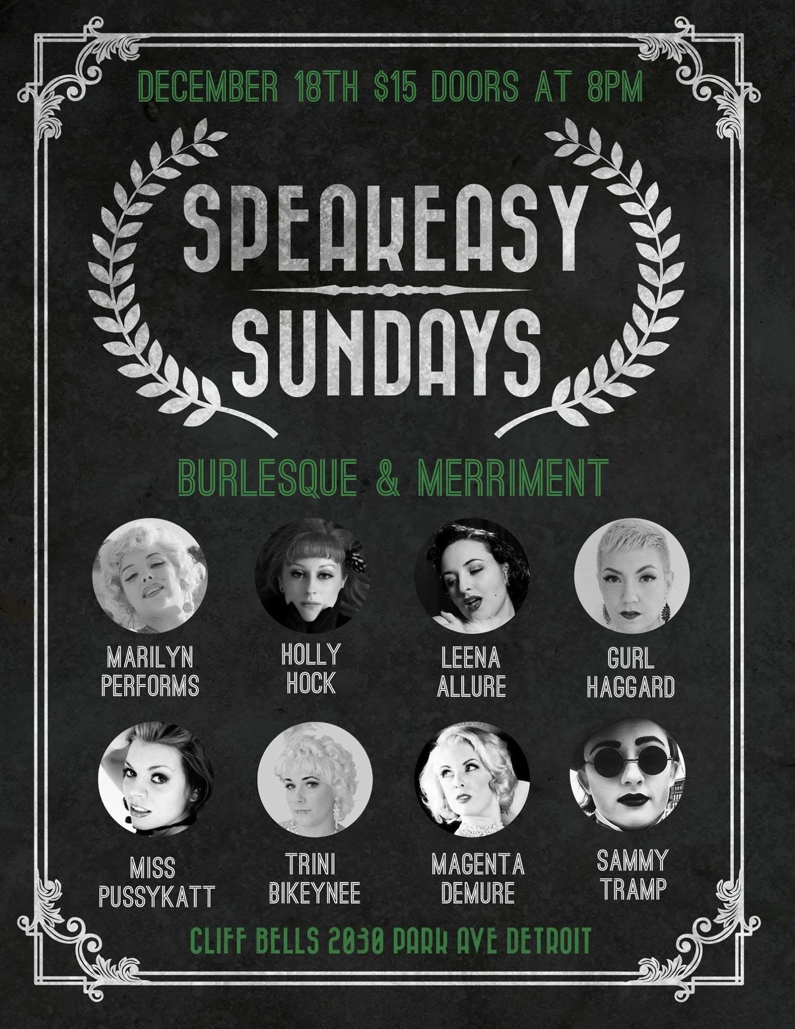Speakeasy Sundays – Burlesque and Merriment — Organizer image