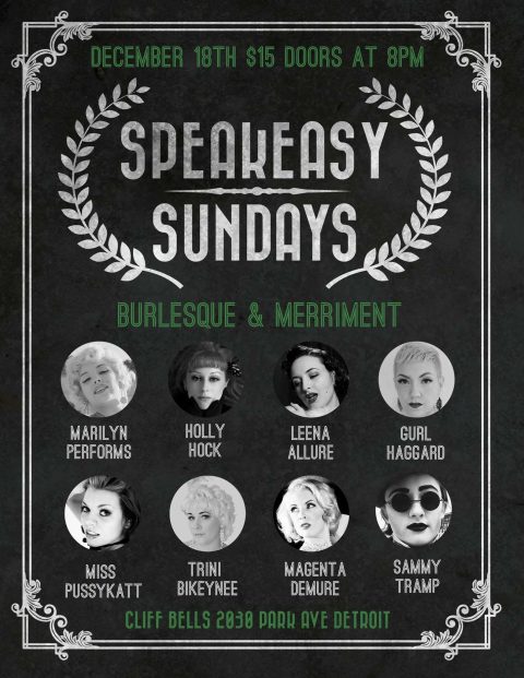 Speakeasy Sundays – Burlesque and Merriment — Organizer image