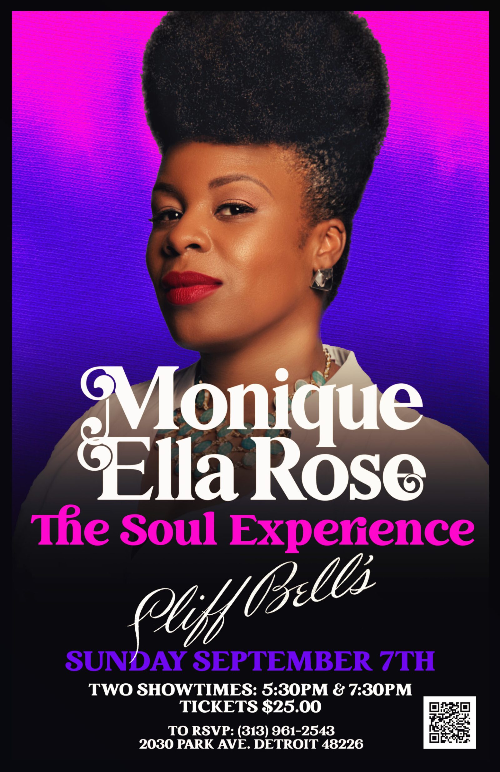 Monique Ella Rose — Szervezői kép