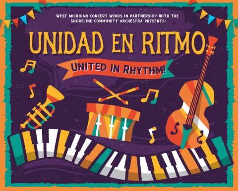 West Michigan Concert WINDS és Shoreline Community Orchestra: Unidad en Ritmo — Szervezői kép