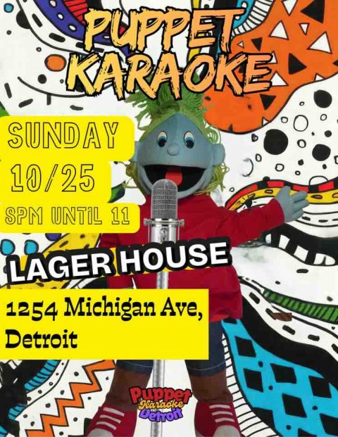Puppet Karaoke at Lager House — Organizer image
