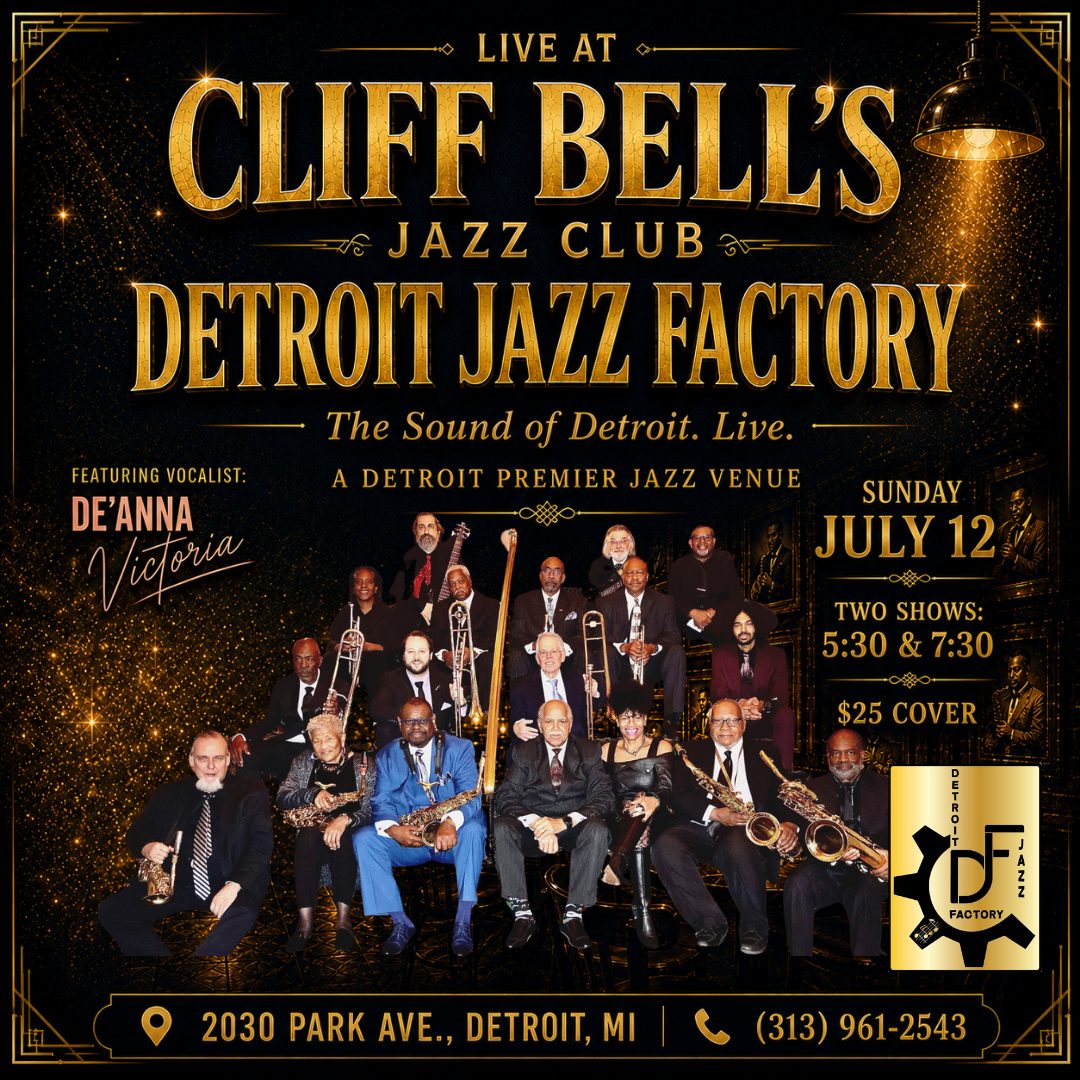 Detroit Jazz Factory élő koncert a Cliff Bell’s-ben — Szervezői kép