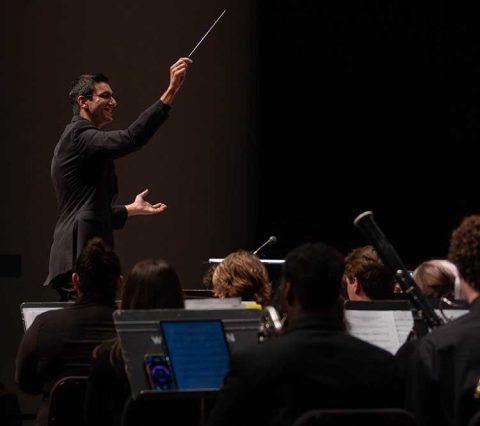 Concert Band and Campus Band: koncert a Wharton Center for Performing Arts színpadán