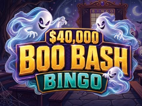 40 000 dolláros Boo Bash Bingo