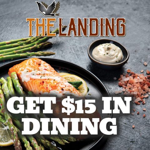 15 dolláros étkezési utalvány a Soaring Eagle Casino & Resortban