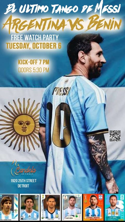 Argentína–Benin – Messi utolsó tangója — Szervezői kép