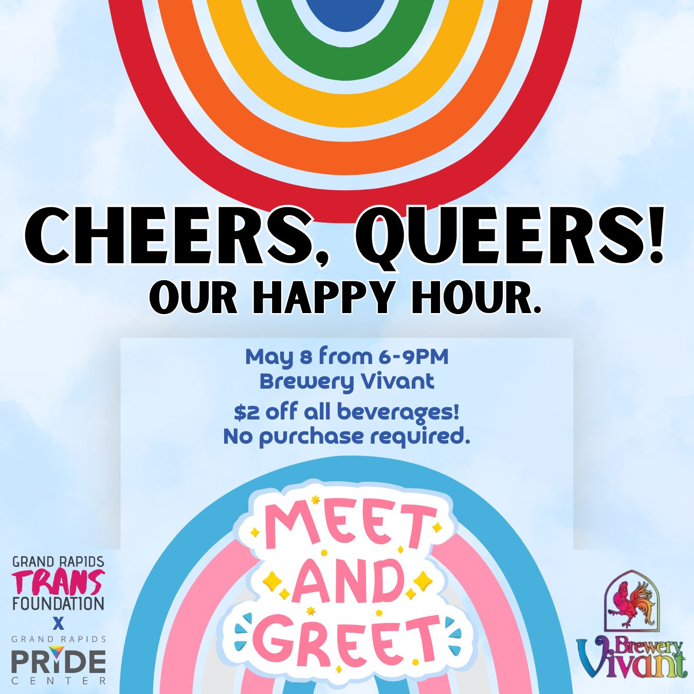 ✨”Cheers, Queers!” Boldog Óra — Szervezői kép