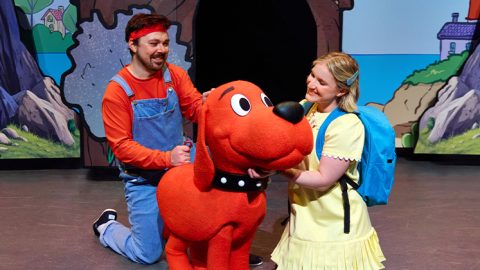 Clifford the Big Red Dog: The Musical, two shows in one day at Midland Center for the Arts
