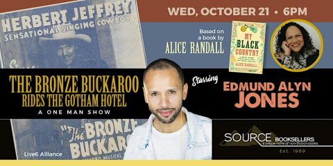 Rush Hour Reads Presents The Bronze Buckaroo Rides the Gotham Hotel — Organizer image