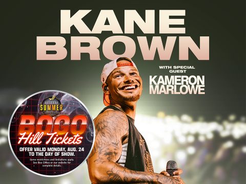 Kane Brown koncert Mount Pleasantben — Szervezői kép