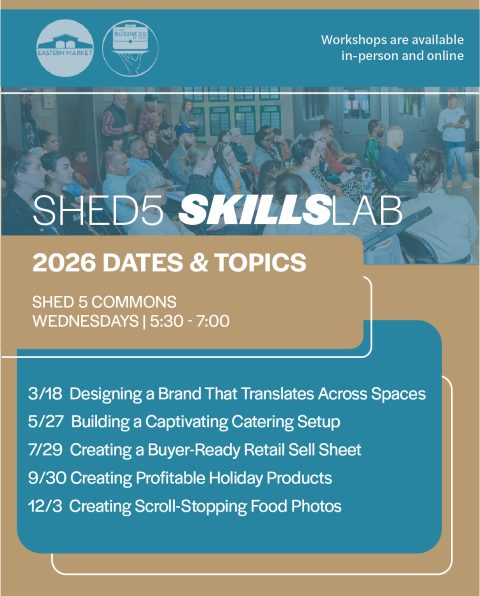 Shed 5 SkillsLab: Creating Scroll-Stopping Food Photos