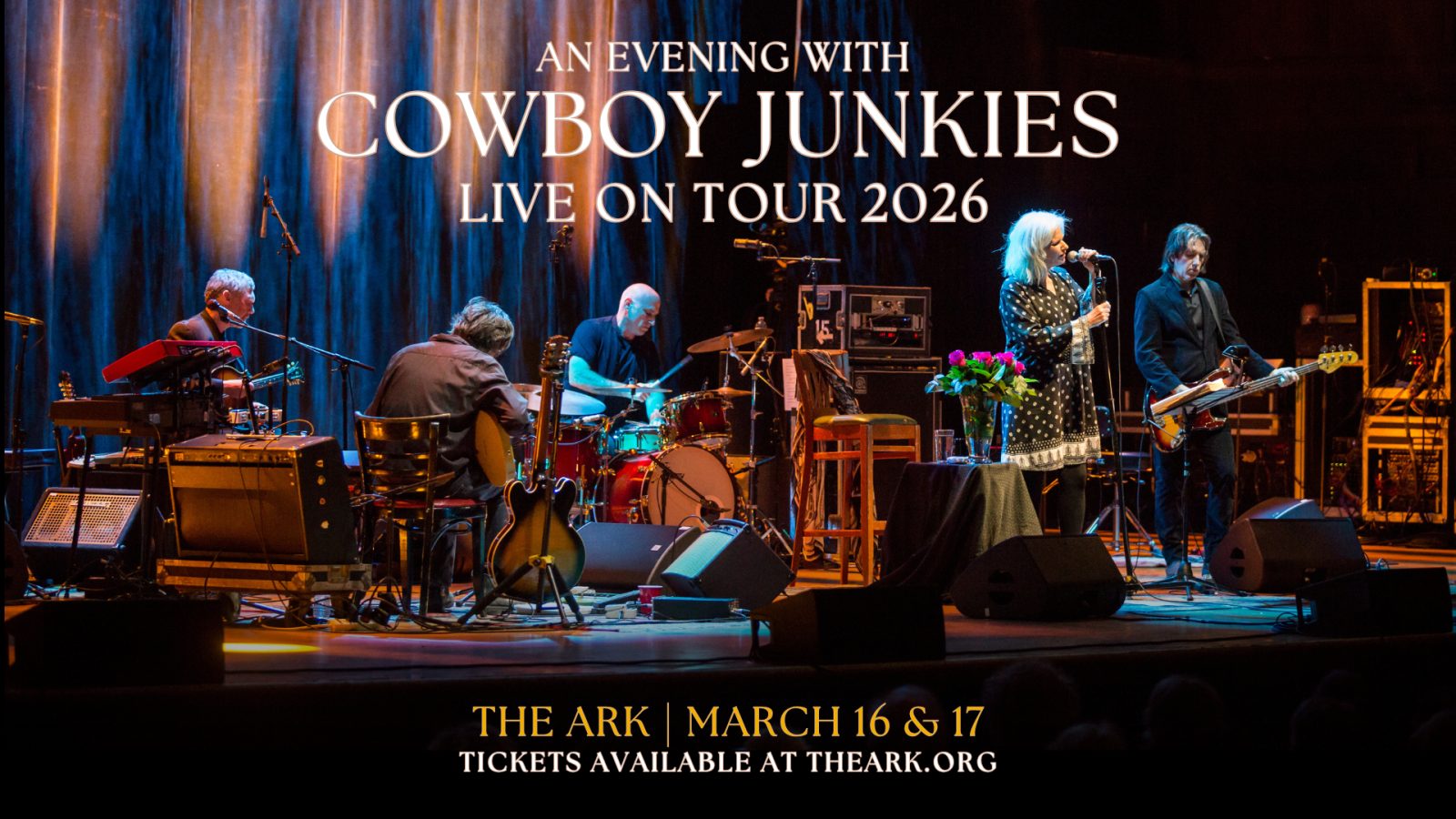 Cowboy Junkies – Élő koncertturné 2026-ban — Szervezői kép