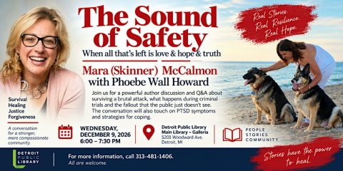 Author Talk: The Sound of Safety — Organizer image