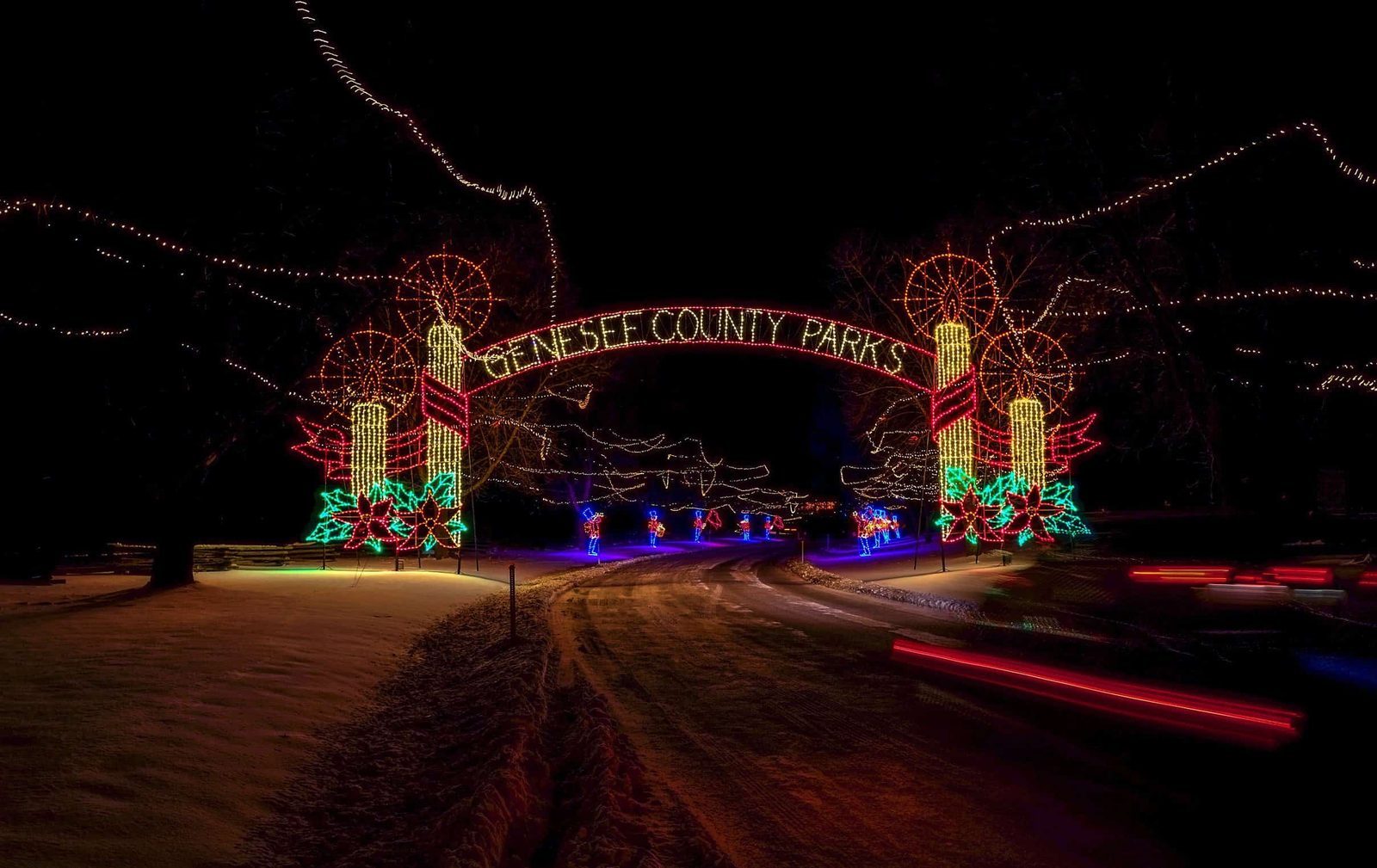 Christmas at Crossroads: Huckleberry Railroad evening rides — Organizer image