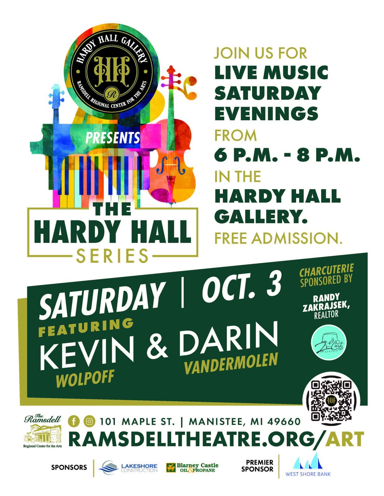 Hardy Hall Series: szezonnyitó Darin Vandermolen & Kevin Wolpoff-fal — Szervezői kép