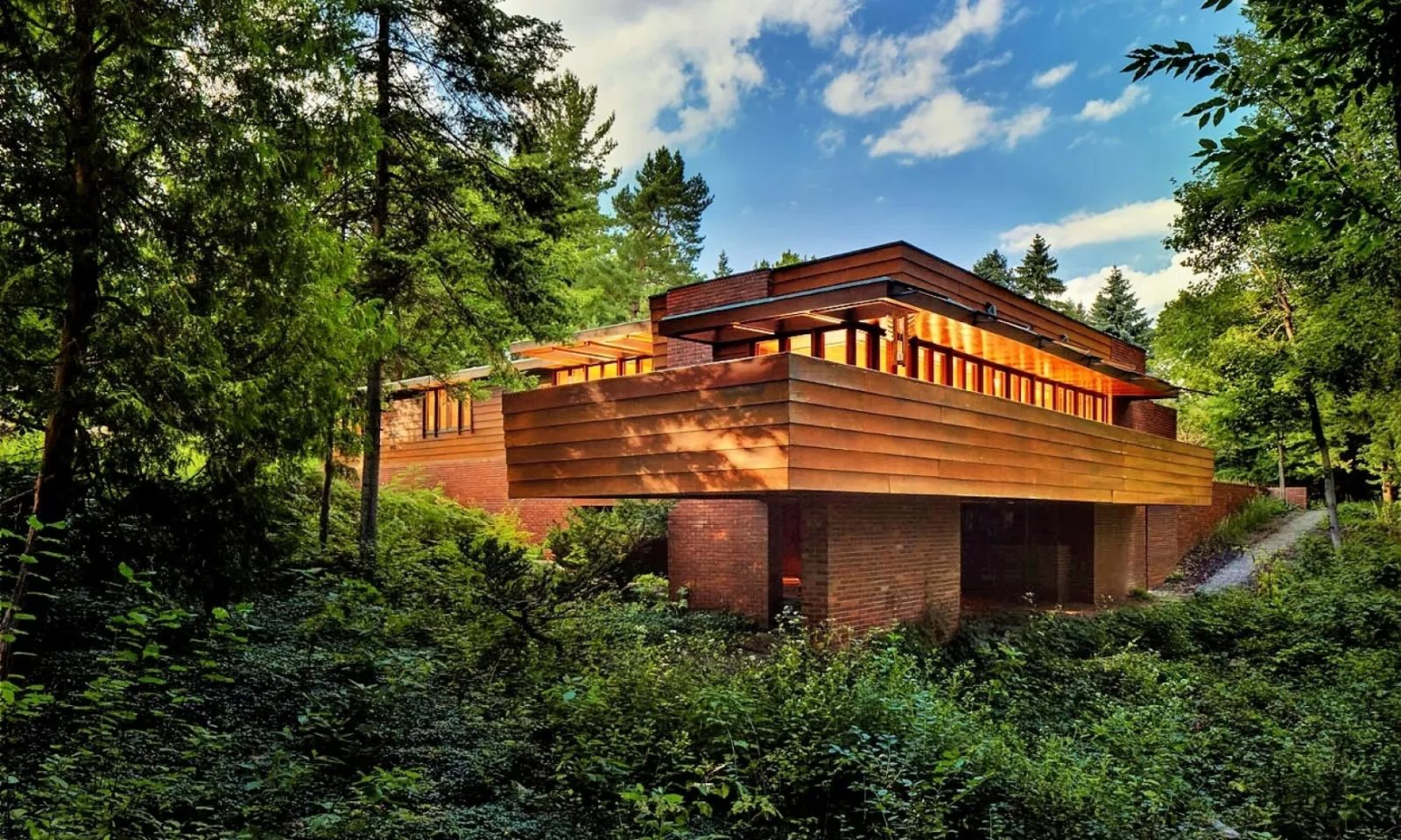 Frank Lloyd Wright Affleck House – kulisszák mögött — Szervezői kép