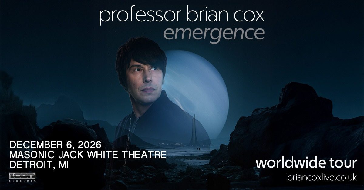 Professor Brian Cox: Emergence — Organizer image