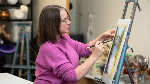 Intermediate Painting at the Midland Center for the Arts
