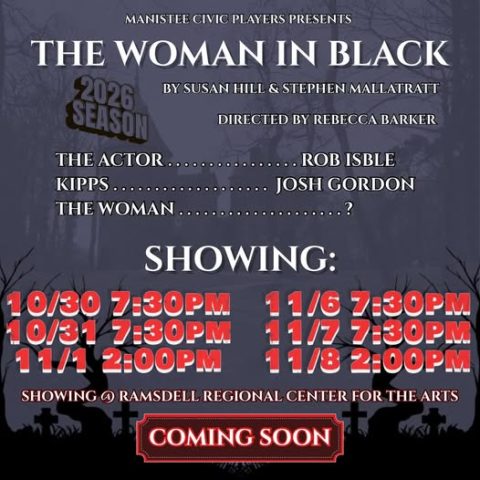 The Woman in Black, Presented by the Manistee Civic Players — Organizer image