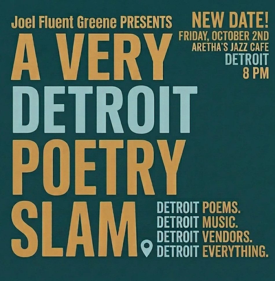 A Very Detroit Poetry Slam — Szervezői kép