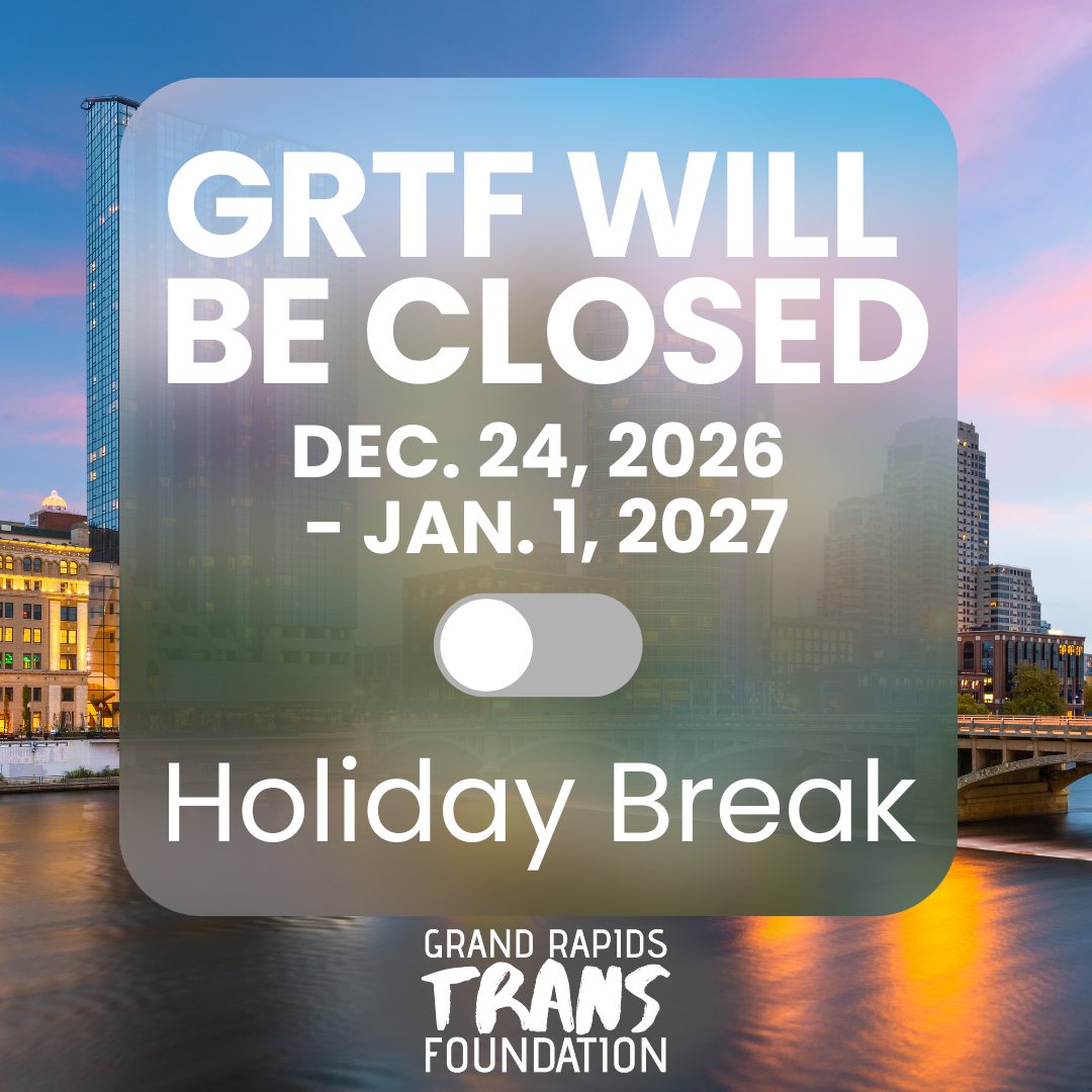 GRTF office closed — Winter Break — Organizer image