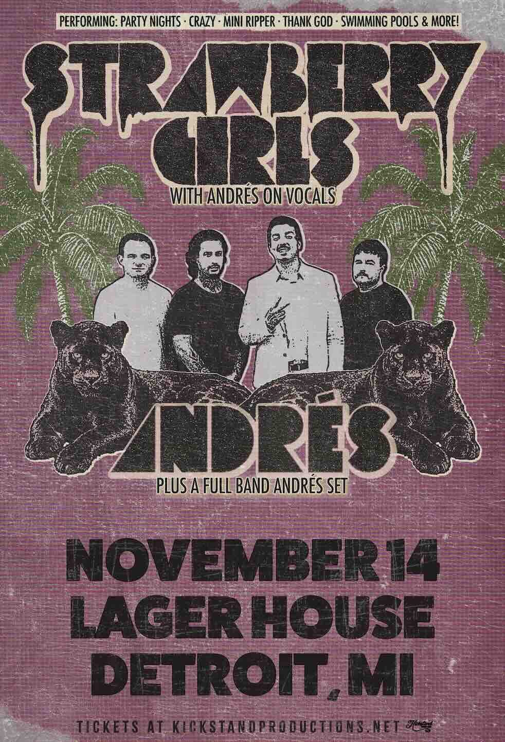 Strawberry Girls & Andrés — Organizer image